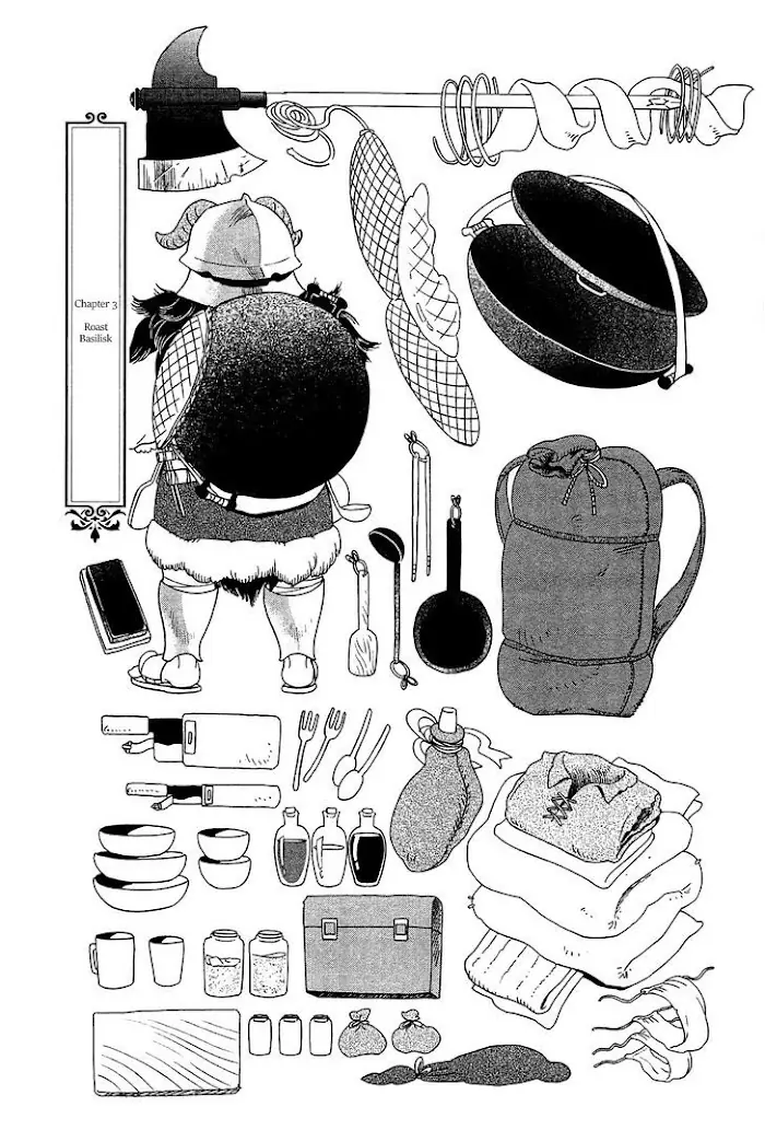 Delicious in Dungeon Chapter 3 image 01_optimized